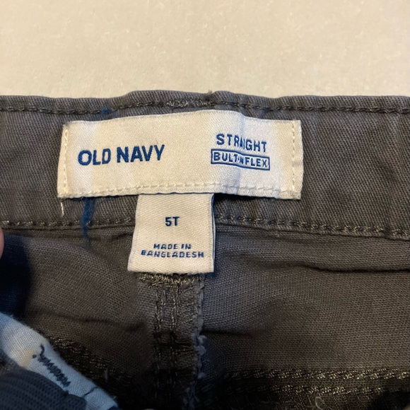 Old Navy Kids' Gray Straight Pants - Picture 4 of 4
